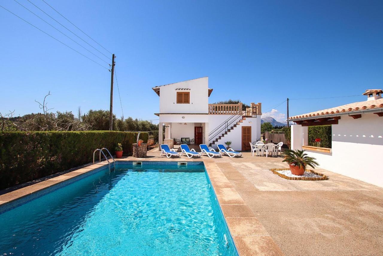 Villa La Vinya Can Oliver - Oliver Pollença Buitenkant foto