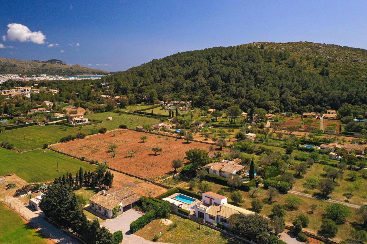 Villa La Vinya Can Oliver - Oliver Pollença Buitenkant foto