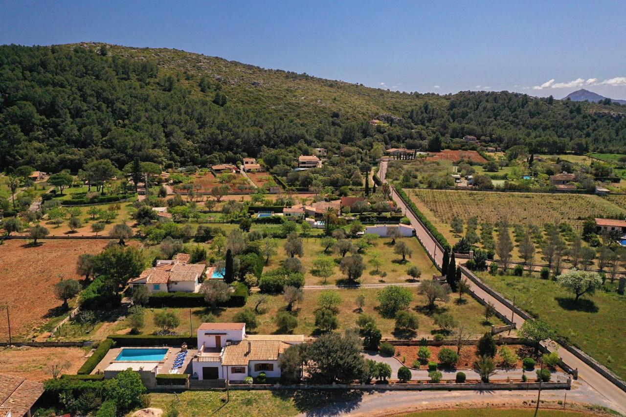 Villa La Vinya Can Oliver - Oliver Pollença Buitenkant foto